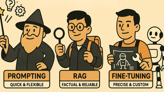 Prompting, RAG, and Fine-Tuning in GenAI: When Should You Use Each?