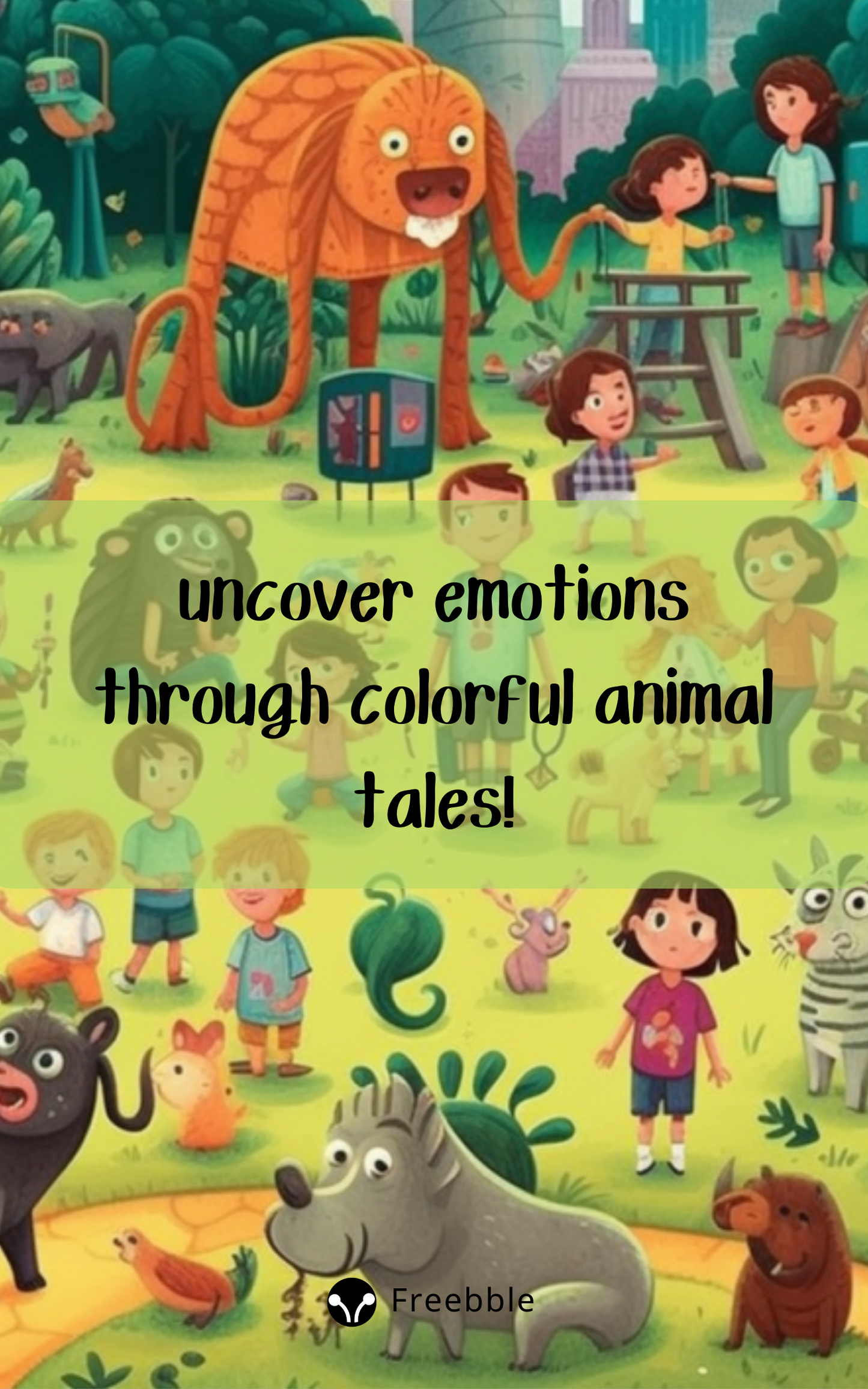 Feelings Explored: Colorful Animal Tales - Emotional Learning for Young Children