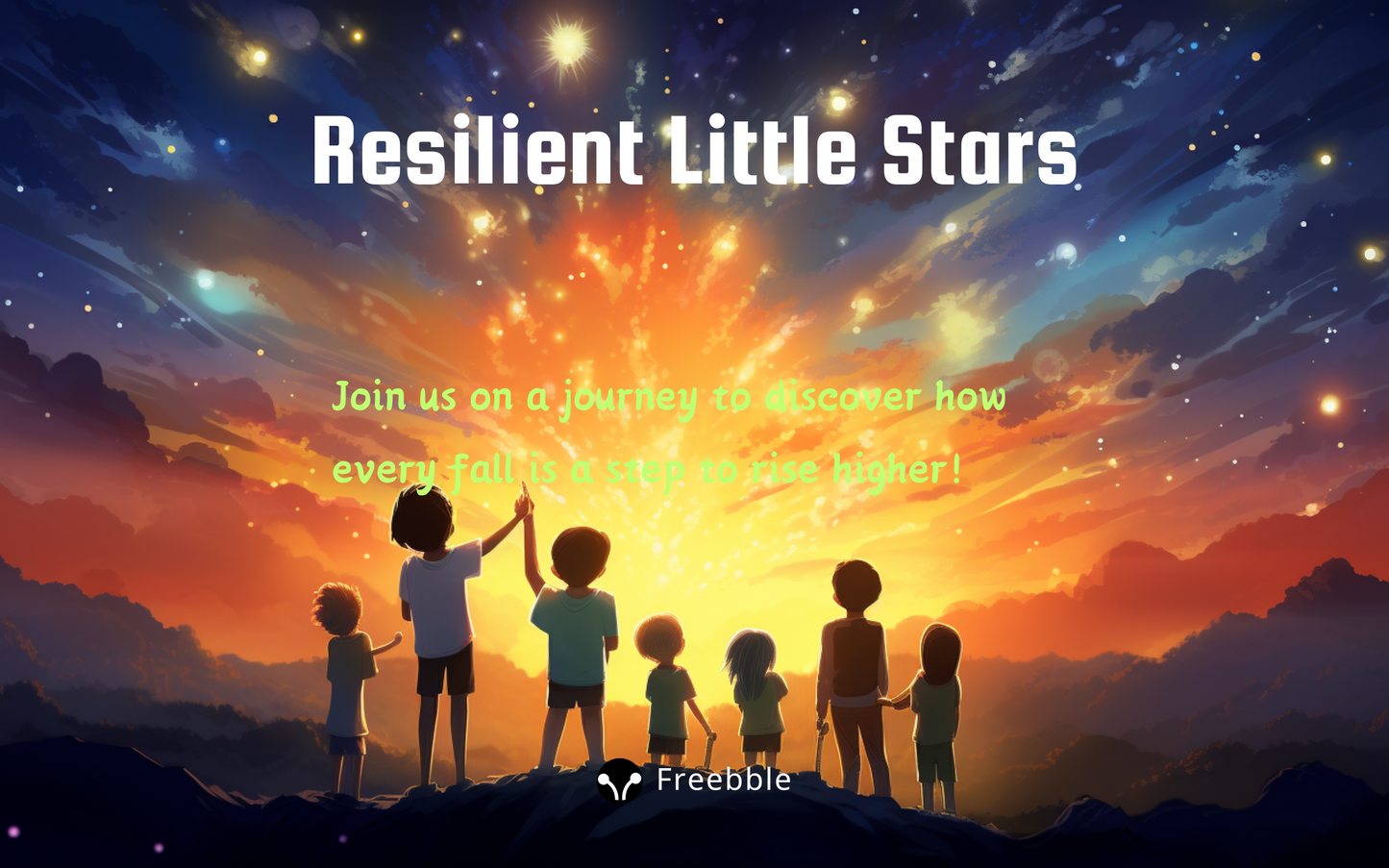 Resilient Little Stars - Join us on a journey to discover how every fall is a step to rise higher