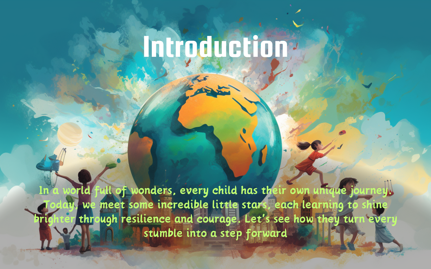 Resilient Little Stars - Join us on a journey to discover how every fall is a step to rise higher