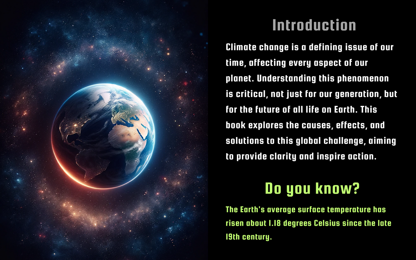 Climate Change Unveiled: Navigating Our Future