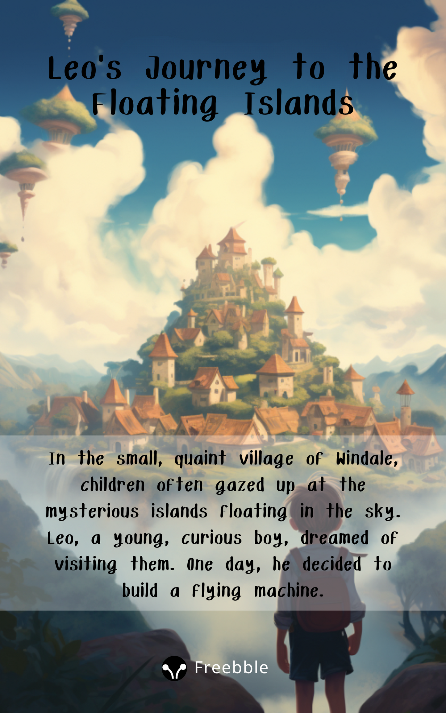 Explore the Magic in 'Leo's Journey to the Floating Islands' – A Tale of Adventure and Dreams