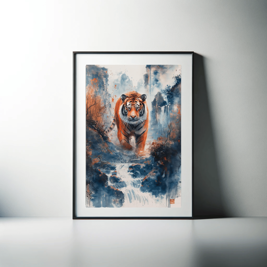 Tiger Theme with 300 DPI High Resolution