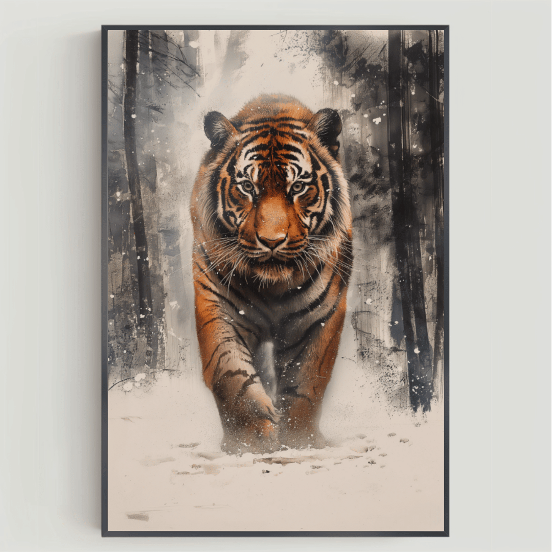 Tiger Theme with 300 DPI High Resolution