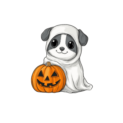 Cute Halloween Design with Transparent Background | High-Quality 300 DPI