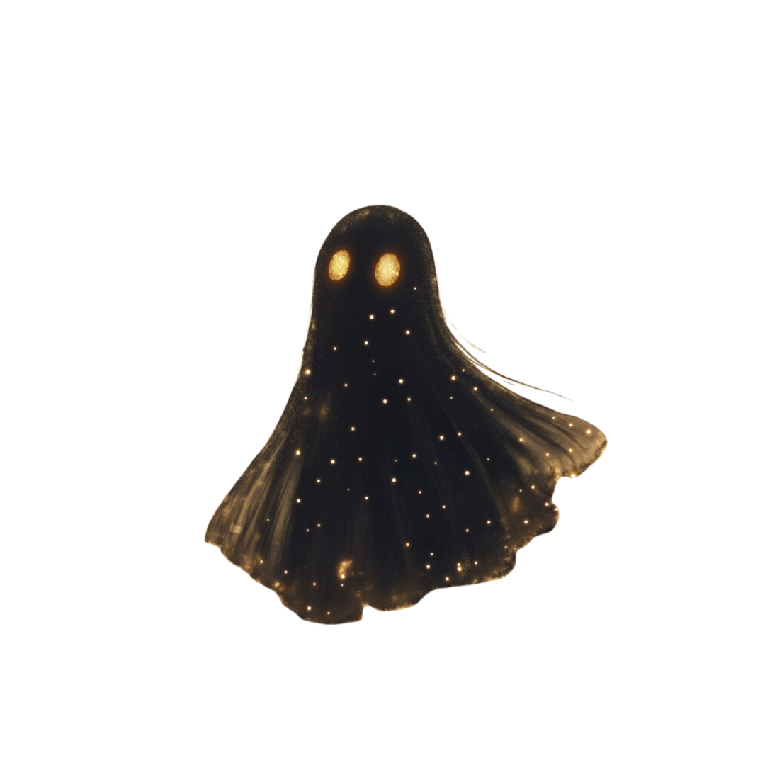 Cute Halloween Design with Transparent Background | High-Quality 300 DPI