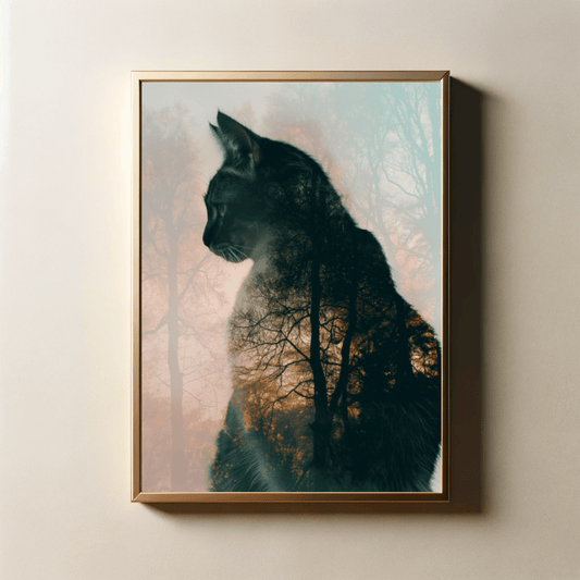 Double Exposure Style with 300 DPI High Resolution