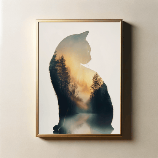 Double Exposure Style with 300 DPI High Resolution