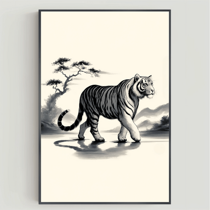 Tiger Theme with 300 DPI High Resolution