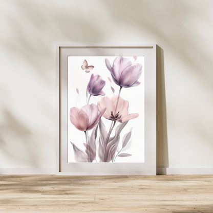 Tulip Theme with 300 DPI High Resolution