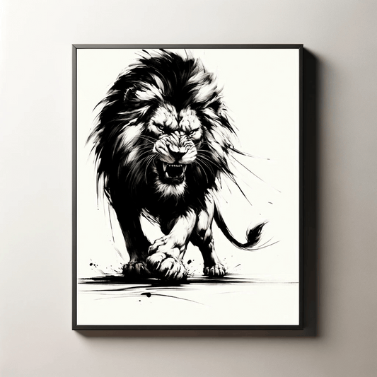 Lion Theme with 300 DPI High Resolution