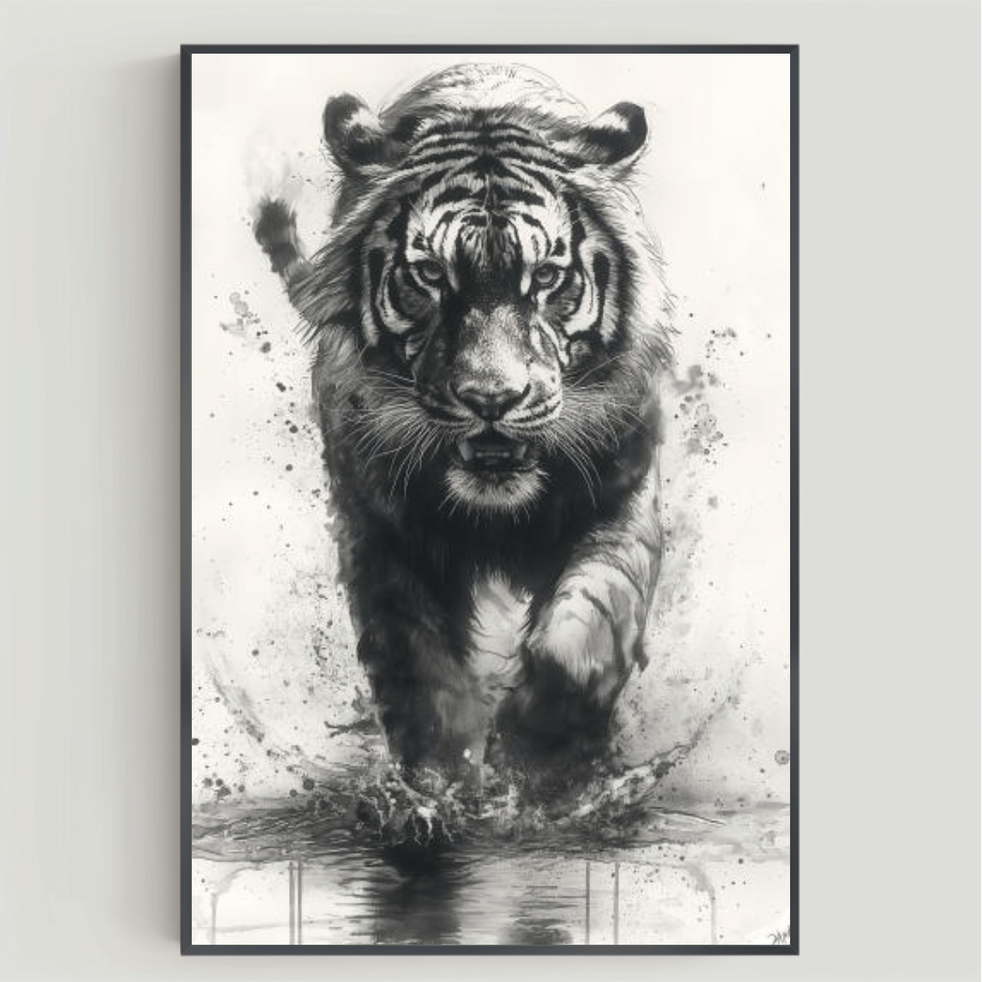 Tiger Theme with 300 DPI High Resolution