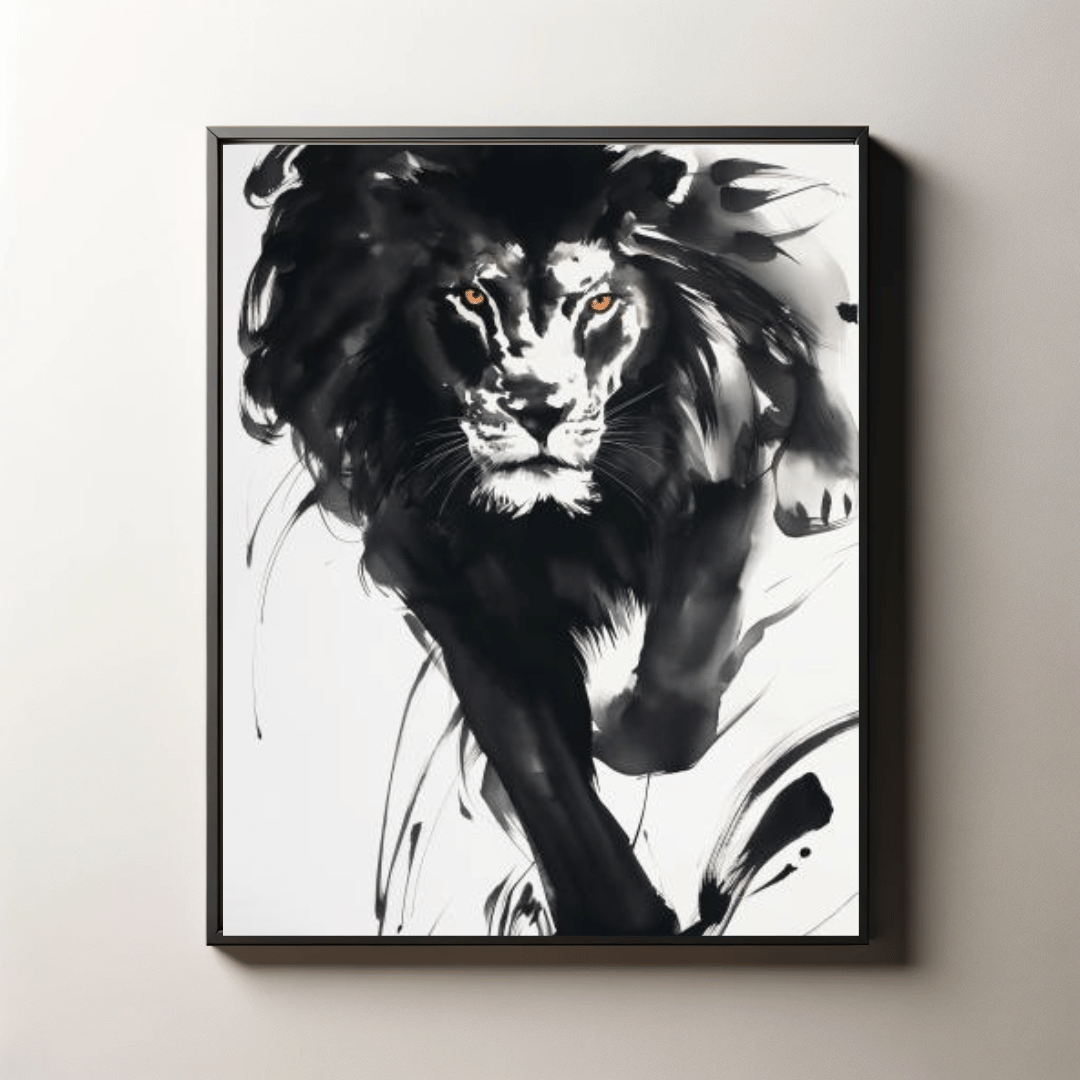 Lion Theme with 300 DPI High Resolution