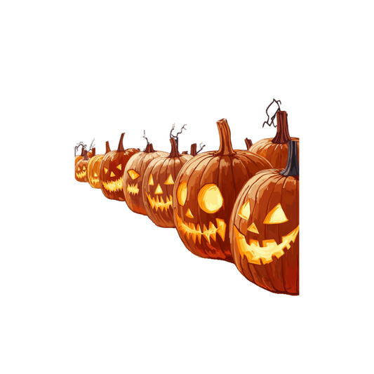 Cute Halloween Design with Transparent Background | High-Quality 300 DPI