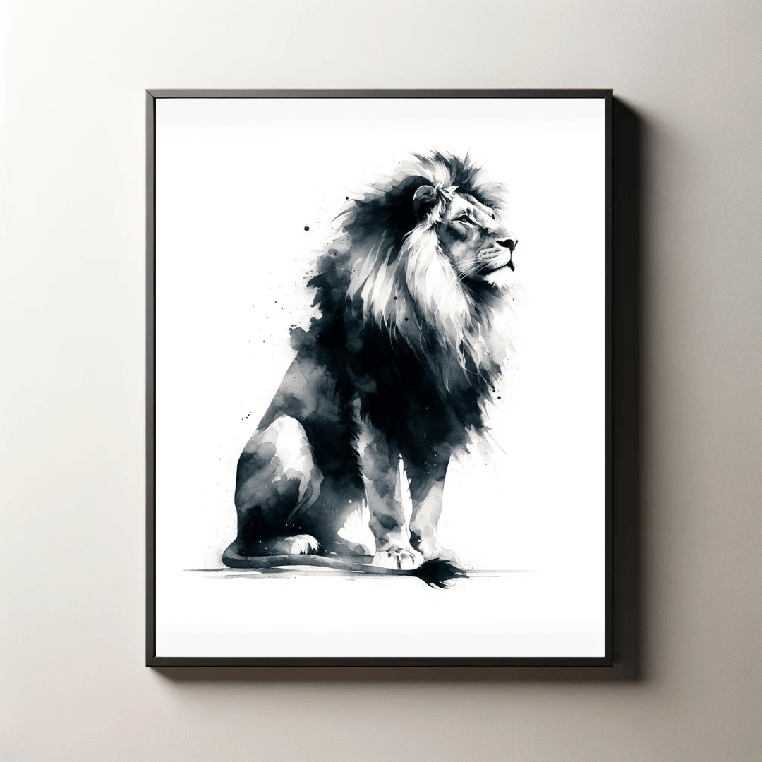 Lion Theme with 300 DPI High Resolution