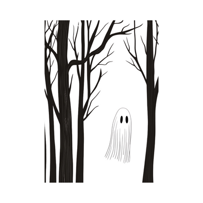 Cute Halloween Design with Transparent Background | High-Quality 300 DPI