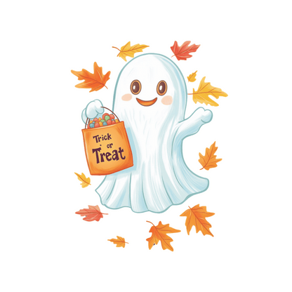 Cute Halloween Design with Transparent Background | High-Quality 300 DPI