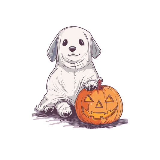 Cute Halloween Design with Transparent Background | High-Quality 300 DPI