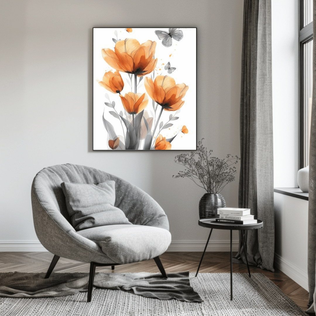 Tulip Theme with 300 DPI High Resolution