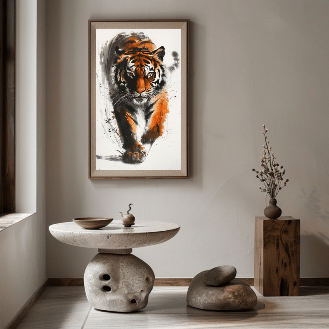 Tiger Theme with 300 DPI High Resolution