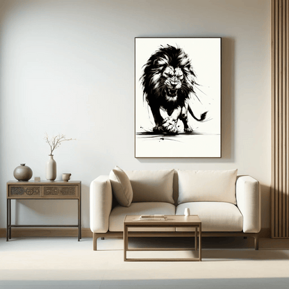 Lion Theme with 300 DPI High Resolution