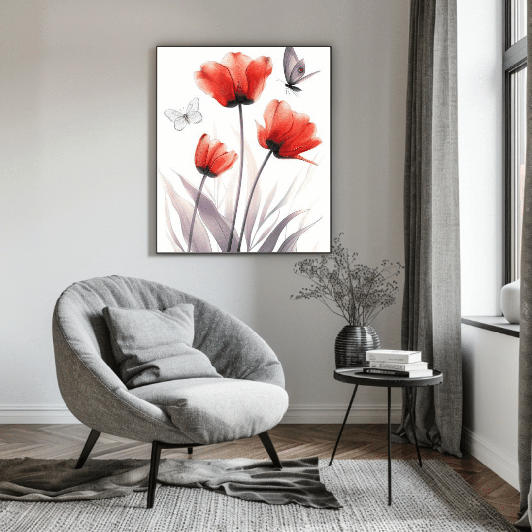 Tulip Theme with 300 DPI High Resolution