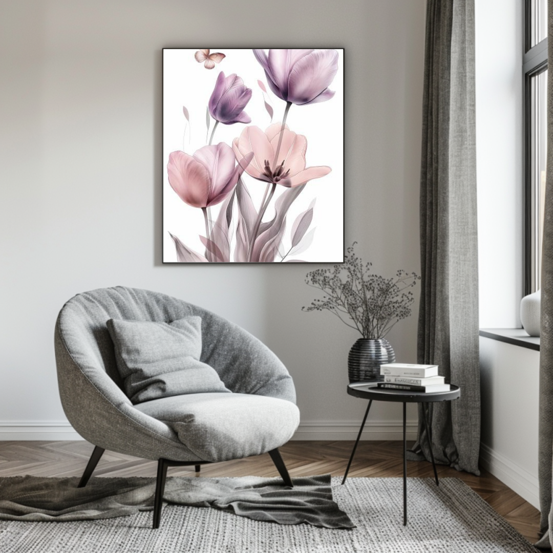 Tulip Theme with 300 DPI High Resolution