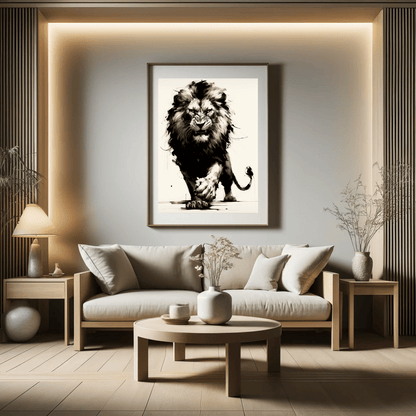 Lion Theme with 300 DPI High Resolution