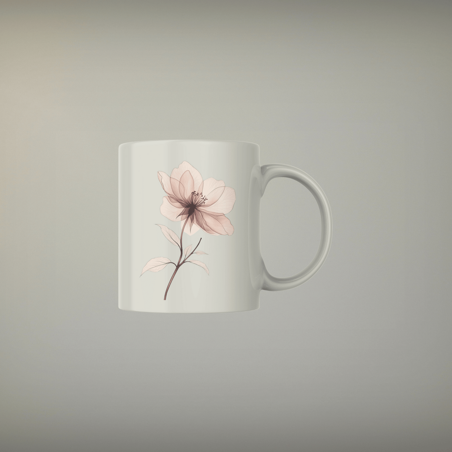 Flower and Leaf Design with Transparent Background | High-Quality 300 DPI