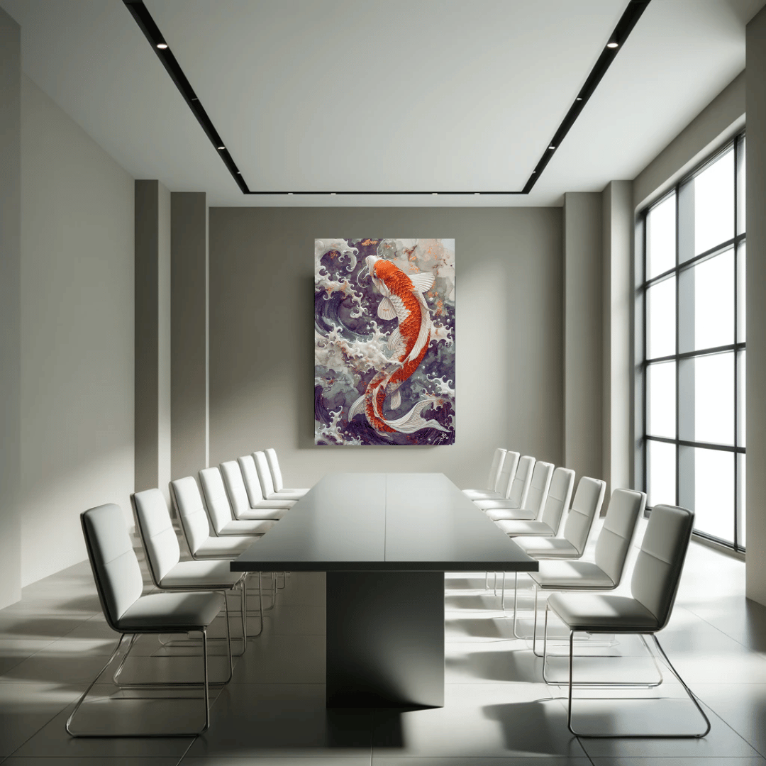 Koi Fish Theme with 300 DPI High Resolution