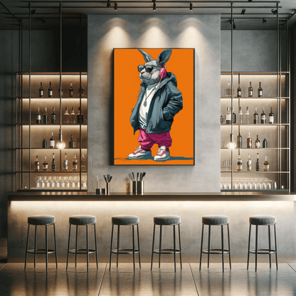 Stylish Streetwear of Animals with 300 DPI High Resolution