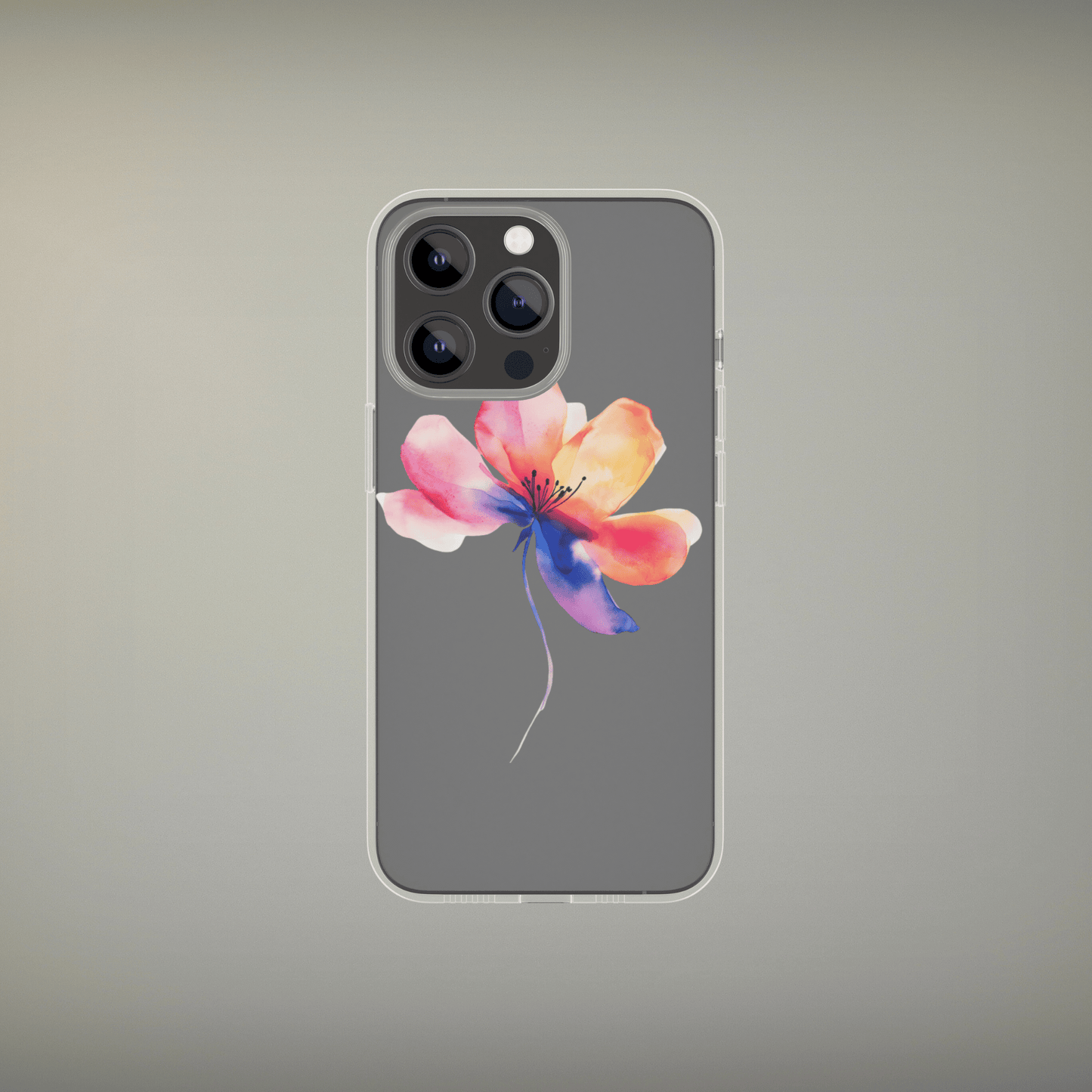 Flower and Leaf Design with Transparent Background | High-Quality 300 DPI