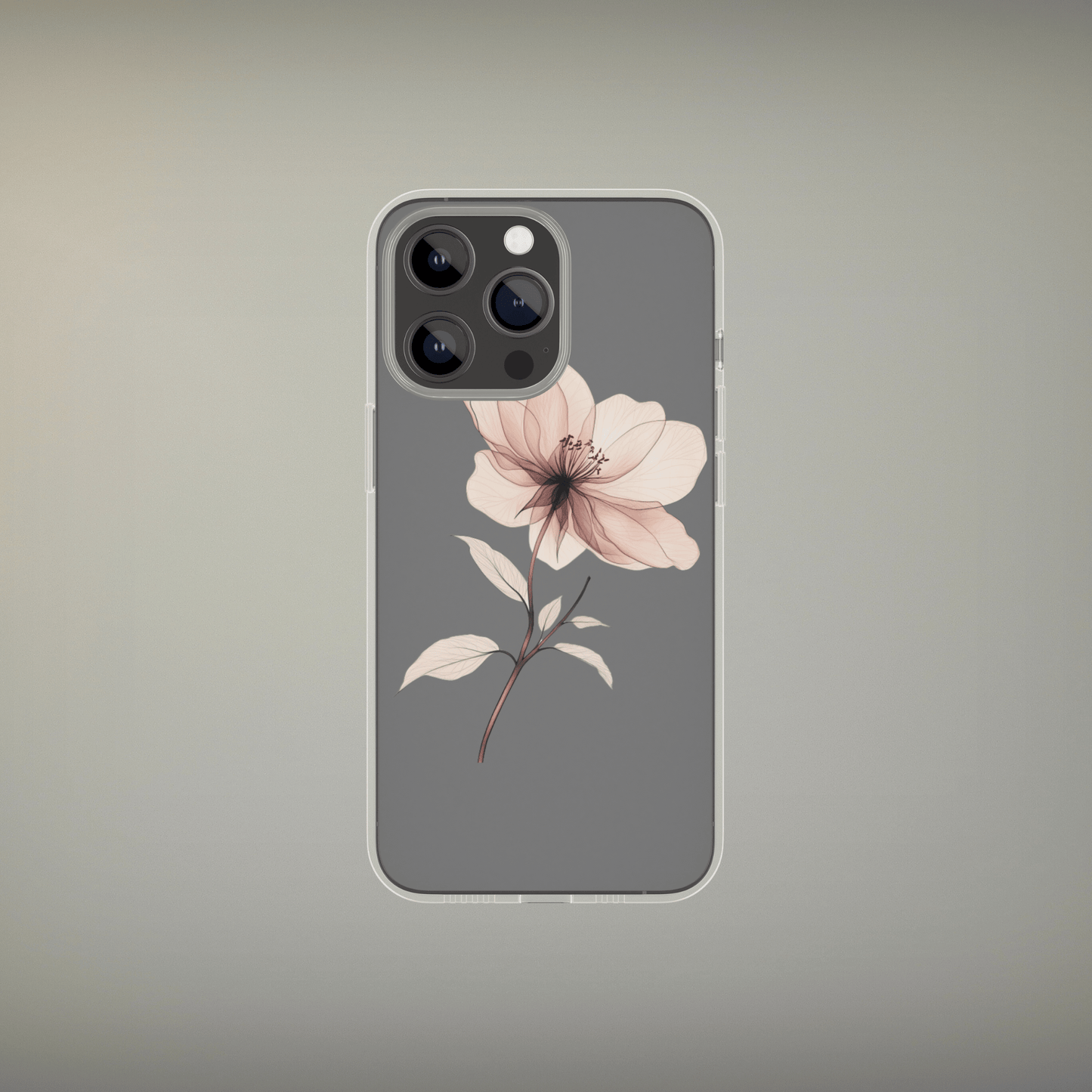 Flower and Leaf Design with Transparent Background | High-Quality 300 DPI